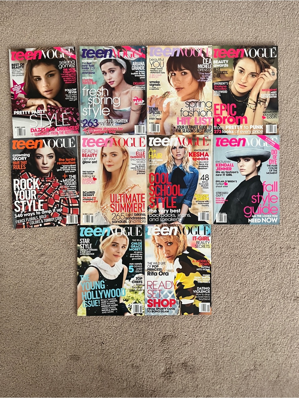 Teen Vogue Magazine - 2014
Collection Bundle
